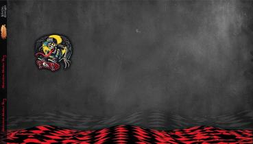 Skeleton Skater Boy – Jersey Panel (180 × 100 cm) – Majawo